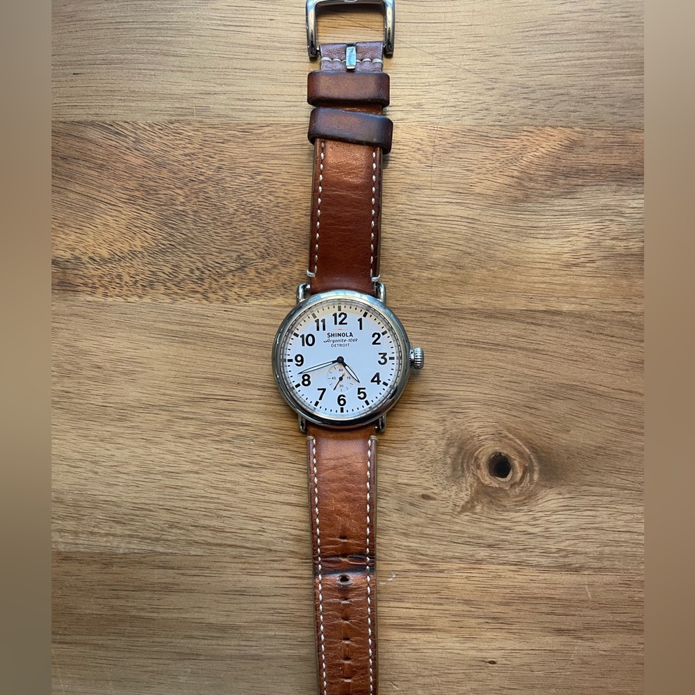 Shinola Runwell Watch 47mm